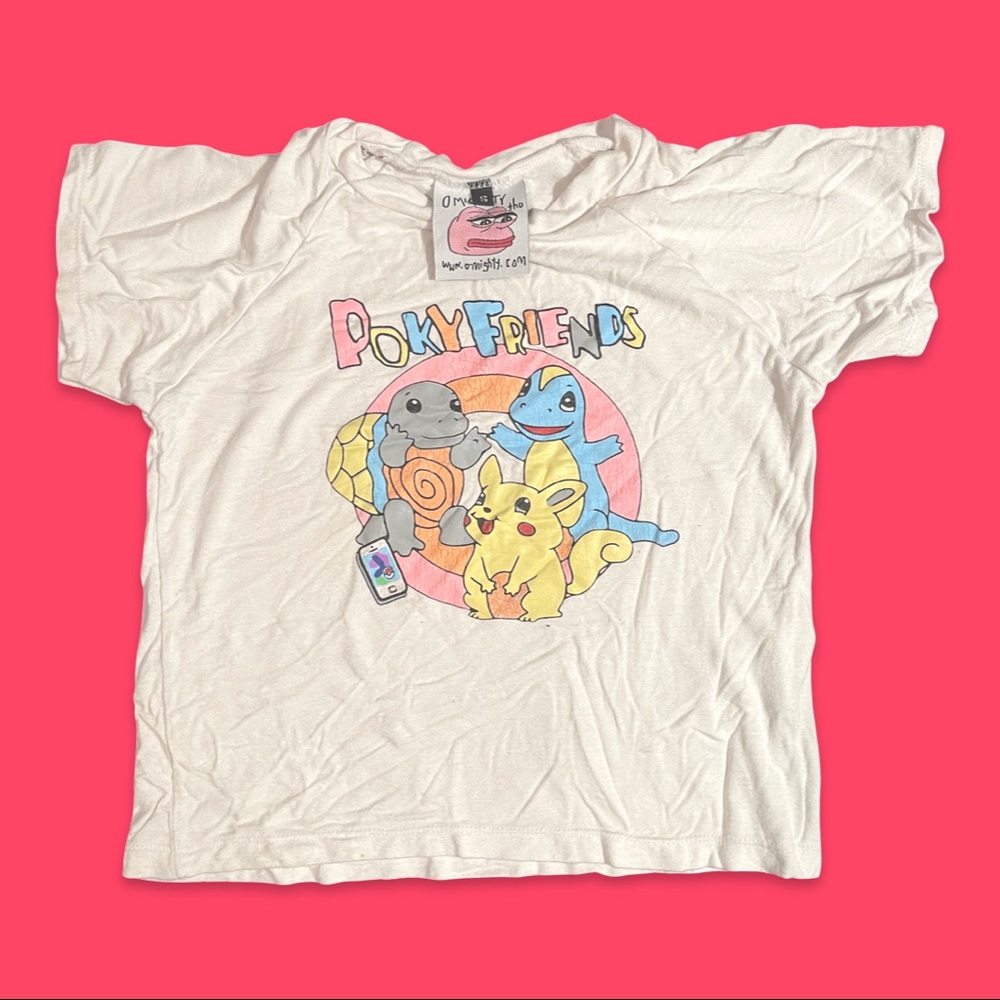 O MIGHTY CROP TOP T SHIRT